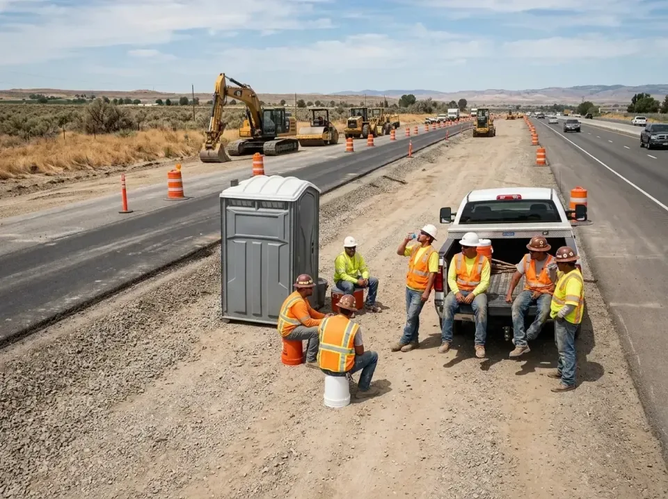 highway-road-construction-crew-007 — frequently asked questions, Porta Potty and Restroom Rentals in Shawano, WI